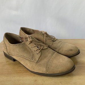 Tan Oxfords